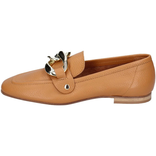 Shoes Women Loafers Illuminal EZ479 Brown
