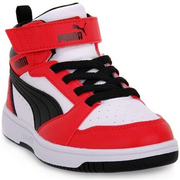Shoes Children Hi top trainers Puma 03 Rebound V6 Mid Red