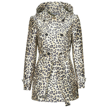 Clothing Women Trench coats Morgan GALAXI Leopard