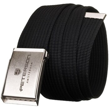 Clothes accessories Belts Peterson DHPTNSILVERBLACK66061 Black