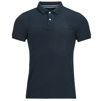 Clothing Men Short-sleeved polo shirts Superdry CLASSIC PIQUE POLO Marine