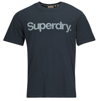 Clothing Men Short-sleeved t-shirts Superdry CORE LOGO CITY LOOSE TEE Black
