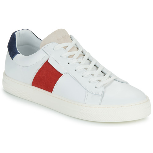 Shoes Men Low top trainers Schmoove SPARK GANG M White / Red / Blue