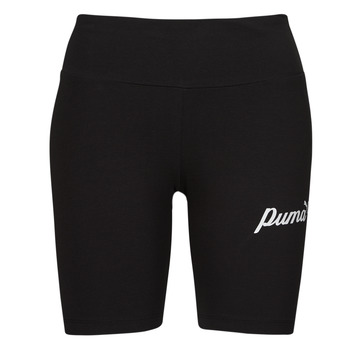 Clothing Women Shorts / Bermudas Puma ESS+ BLOSSOM 7 SCRIPT SHORT TIGHTS Black