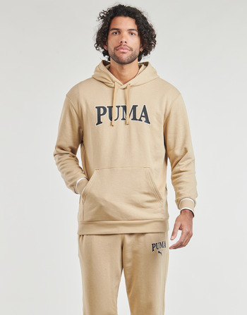 Clothing Men Sweaters Puma PUMA SQUAD HOODIE TR Beige