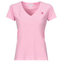 Clothing Women Short-sleeved t-shirts U.S Polo Assn. BELL Pink
