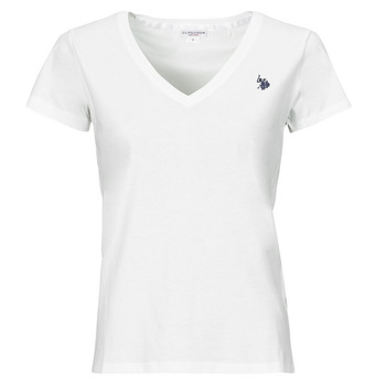 Clothing Women Short-sleeved t-shirts U.S Polo Assn. BELL White