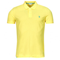 Clothing Men Short-sleeved polo shirts U.S Polo Assn. KING Yellow