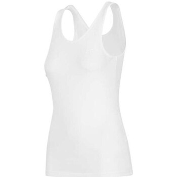 Clothing Women Short-sleeved t-shirts 4F H4L22TSD35110S White