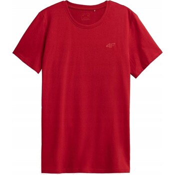 Clothing Men Short-sleeved t-shirts 4F NOSH4TSM35262S Red