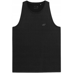 Clothing Men Short-sleeved t-shirts 4F 4FSS23TSLEM01720S Black