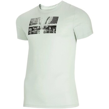 Clothing Men Short-sleeved t-shirts 4F H4L21TSM02527S Grey