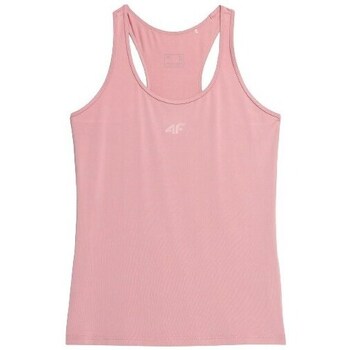Clothing Women Short-sleeved t-shirts 4F 4FSS23TFTSF26356S Pink