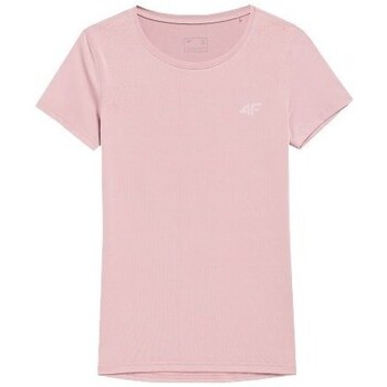Clothing Women Short-sleeved t-shirts 4F 4FSS23TFTSF26156S Pink
