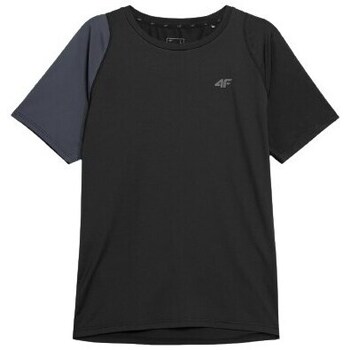 Clothing Men Short-sleeved t-shirts 4F 4FSS23TFTSM40520S Black