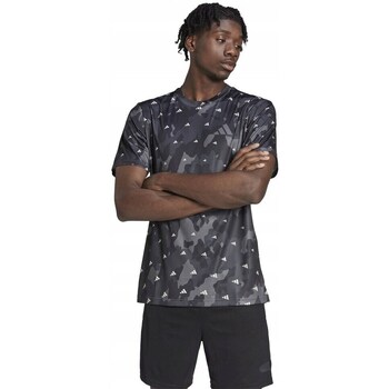 Clothing Men Short-sleeved t-shirts adidas Originals Essentials Seasonal Training Graphite