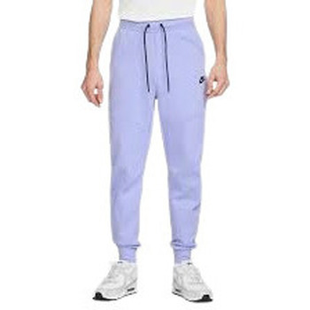 Clothing Men Trousers Nike Tech Fleece Purple