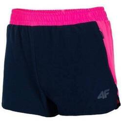 Clothing Girl Cropped trousers 4F HJL21JSKDTR0031S Pink, Navy blue