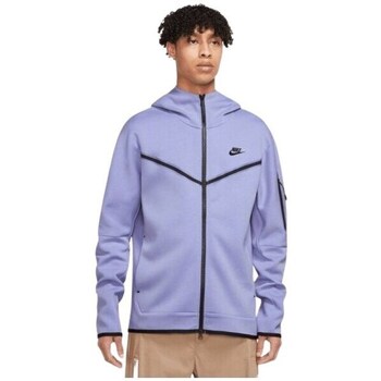 Clothing Men Sweaters Nike Tech Fleece Blue