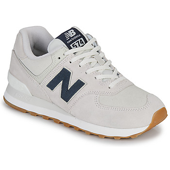 Shoes Low top trainers New Balance 574 White / Marine