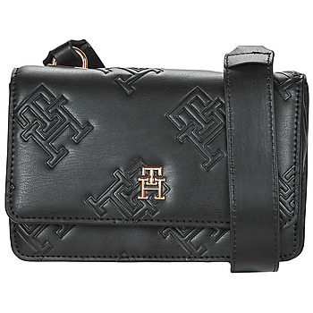 Bags Women Shoulder bags Tommy Hilfiger TH REFINED CROSSOVER MONO Black