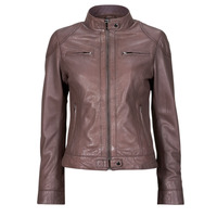 Clothing Women Leather jackets / Imitation leather Oakwood LINA Brown