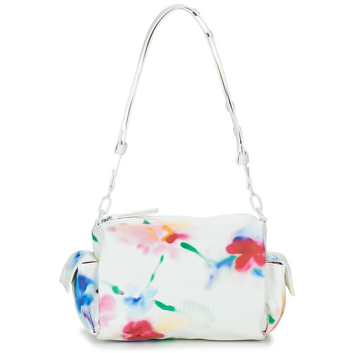 Bags Women Small shoulder bags Desigual LIQUIDFLOWER HABANA White / Multicolour