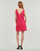 Clothing Women Short Dresses Desigual VEST_LACE Pink
