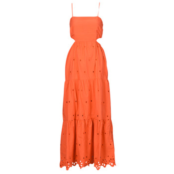 Clothing Women Long Dresses Desigual VEST_MALVER Orange