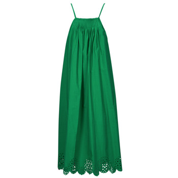 Clothing Women Long Dresses Desigual VEST_PORLAND Green