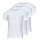 Clothing Men Short-sleeved t-shirts Tommy Hilfiger STRETCH CN SS TEE 3PACK X3 White