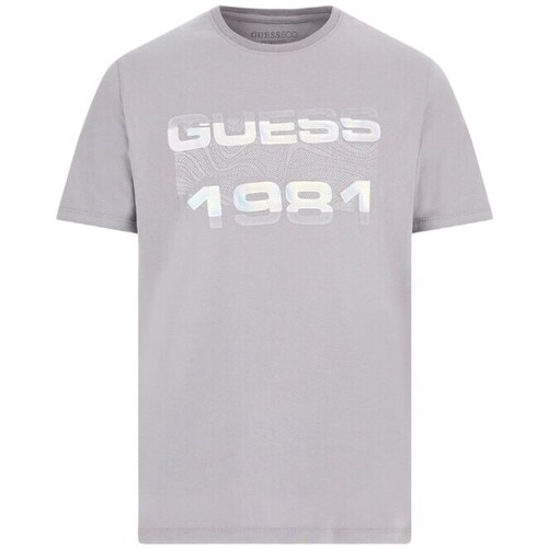 Clothing Men Short-sleeved t-shirts Guess M3BI77J1314G9M9 Grey