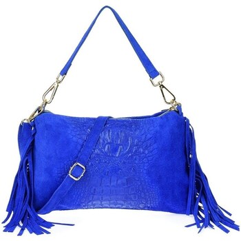Bags Women Handbags Vera Pelle Boho Z24 Blue