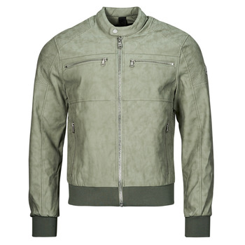 Clothing Men Leather jackets / Imitation leather Kaporal MIRAK Kaki