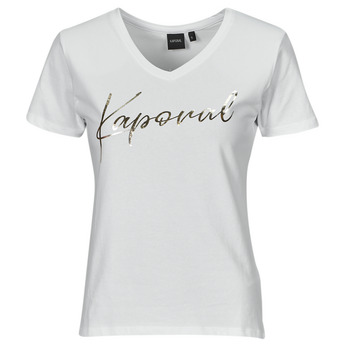 Clothing Women Short-sleeved t-shirts Kaporal FRAN White