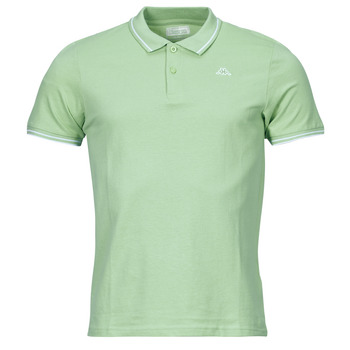 Clothing Men Short-sleeved polo shirts Kappa EZIO Green
