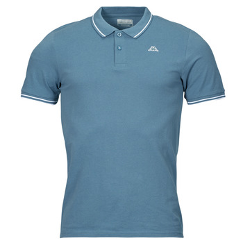 Clothing Men Short-sleeved polo shirts Kappa EZIO Blue