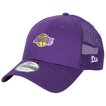 Clothes accessories Caps New-Era HOME FIELD 9FORTY TRUCKER LOS ANGELES LAKERS TRP Purple