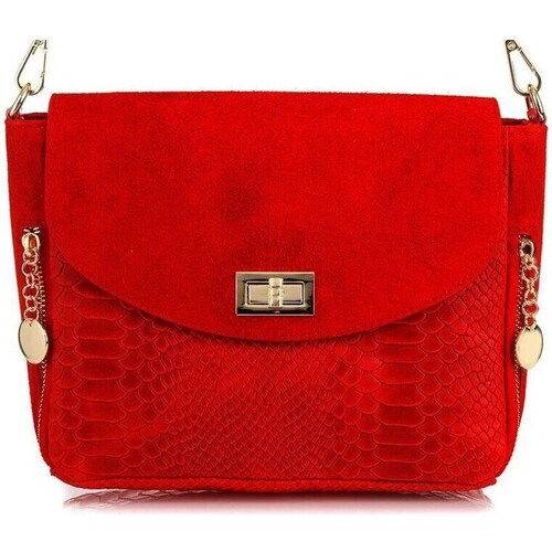 Bags Women Handbags Vera Pelle T96 Red