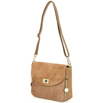 Bags Women Handbags Vera Pelle T96 Taupe Brown