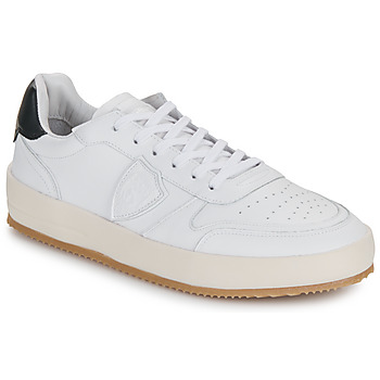 Shoes Men Low top trainers Philippe Model NICE LOW MAN White / Black