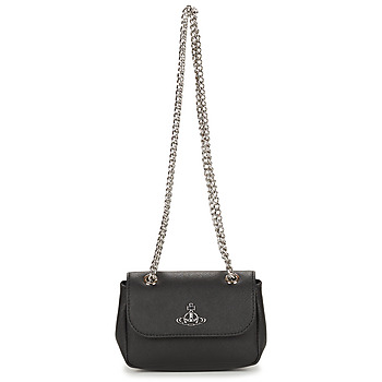 Bags Women Shoulder bags Vivienne Westwood SAFFIANO SMALL PURSE WITH Black