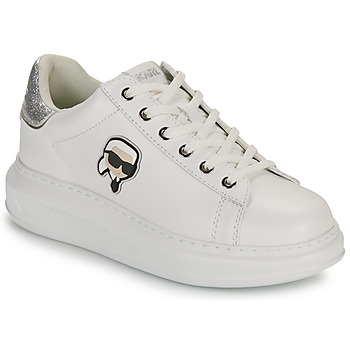 Shoes Women Low top trainers Karl Lagerfeld KAPRI Karl NFT Lo Lace White / Silver