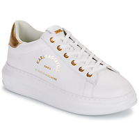 Shoes Women Low top trainers Karl Lagerfeld KAPRI Maison Karl Lace White / Gold