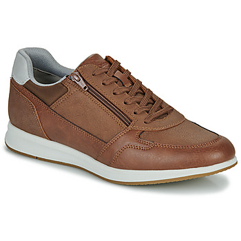 geox  avery  men's shoes (trainers) in brown