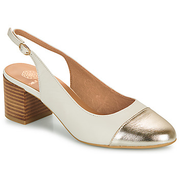 Shoes Women Heels Karston DUNE Beige / Gold