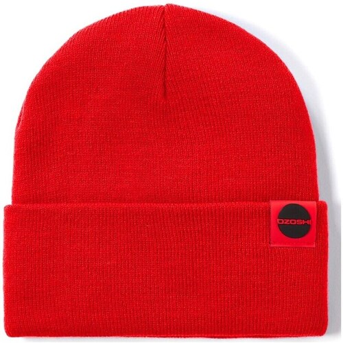 Clothes accessories Hats / Beanies / Bobble hats Ozoshi Hitoshi Cuffed Beanie Red