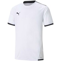 Clothing Boy Short-sleeved t-shirts Puma Teamliga Jersey Junior White