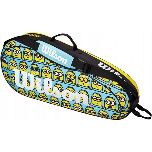 Bags Sports bags Wilson Minions 2.0 Team 3pk Blue, Yellow