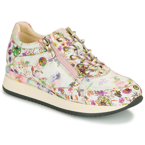 Shoes Women Low top trainers Laura Vita  White / Pink